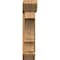 Ekena Millwork Balboa Slat Rough Sawn Bracket w/ Offset Brace, Western Red Cedar, 8"W x 30"D x 36"H BKT0806X30X36BOA06RWR - alternate 3